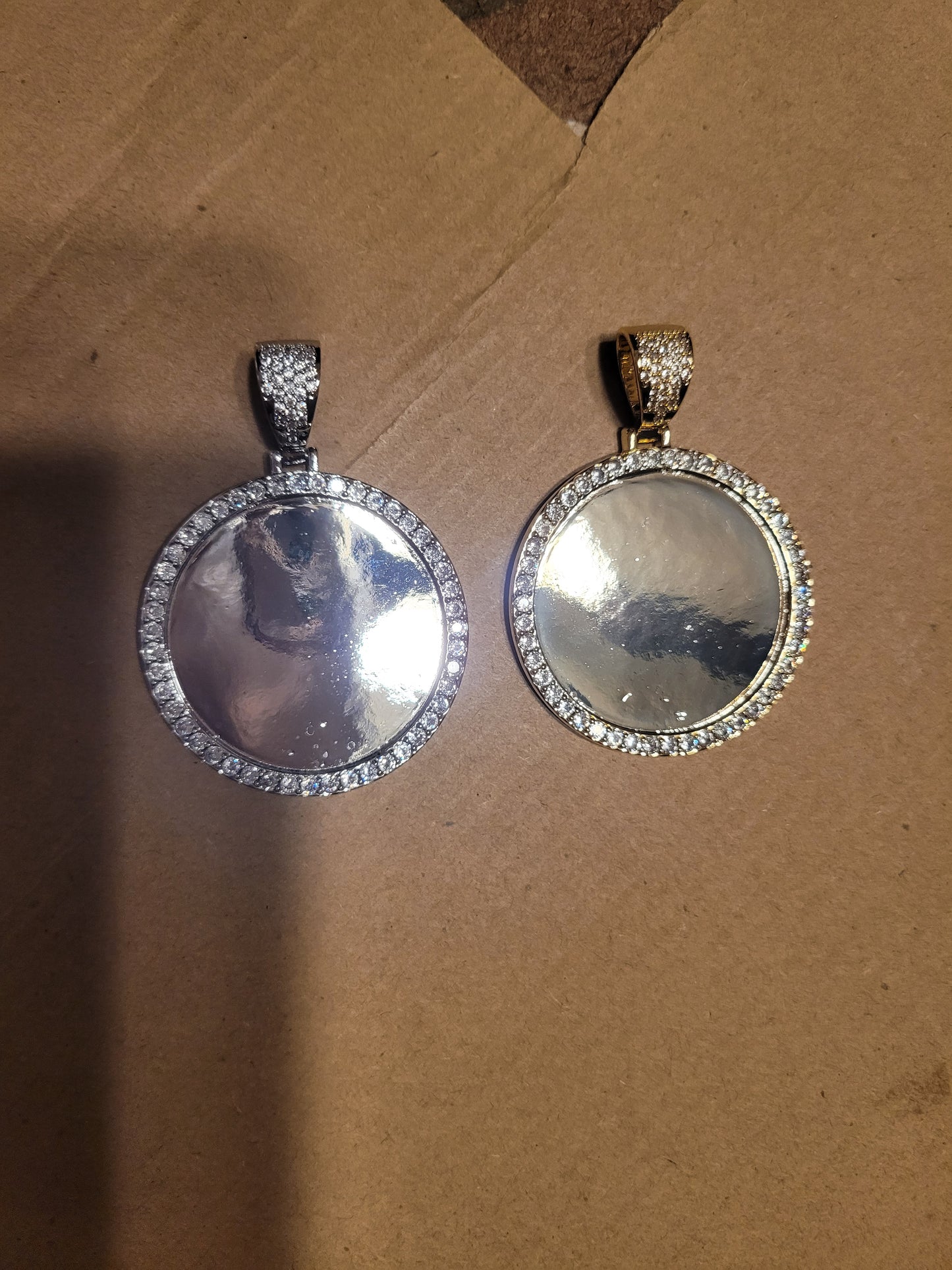 Custom Circle Single Diamond Necklace
