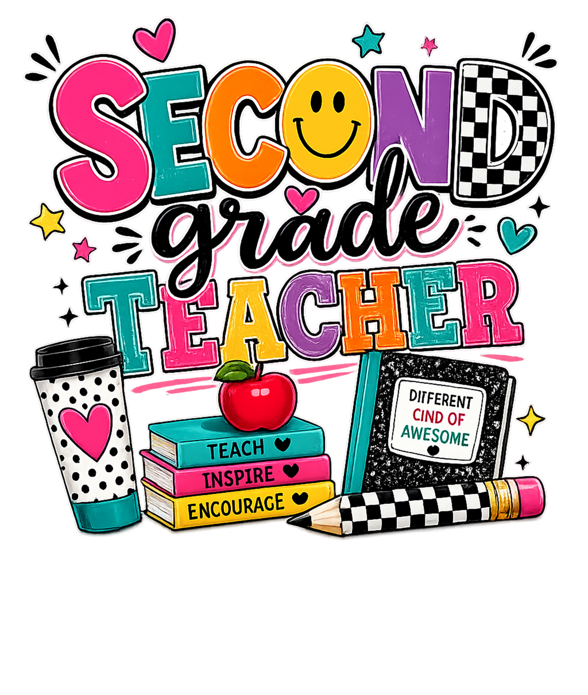 Smiley Teacher (Kinder-5th +Sped)