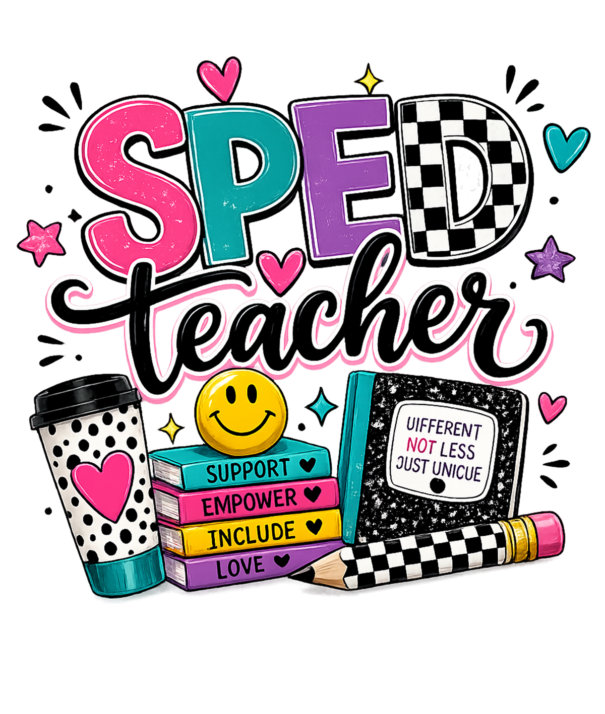 Smiley Teacher (Kinder-5th +Sped)