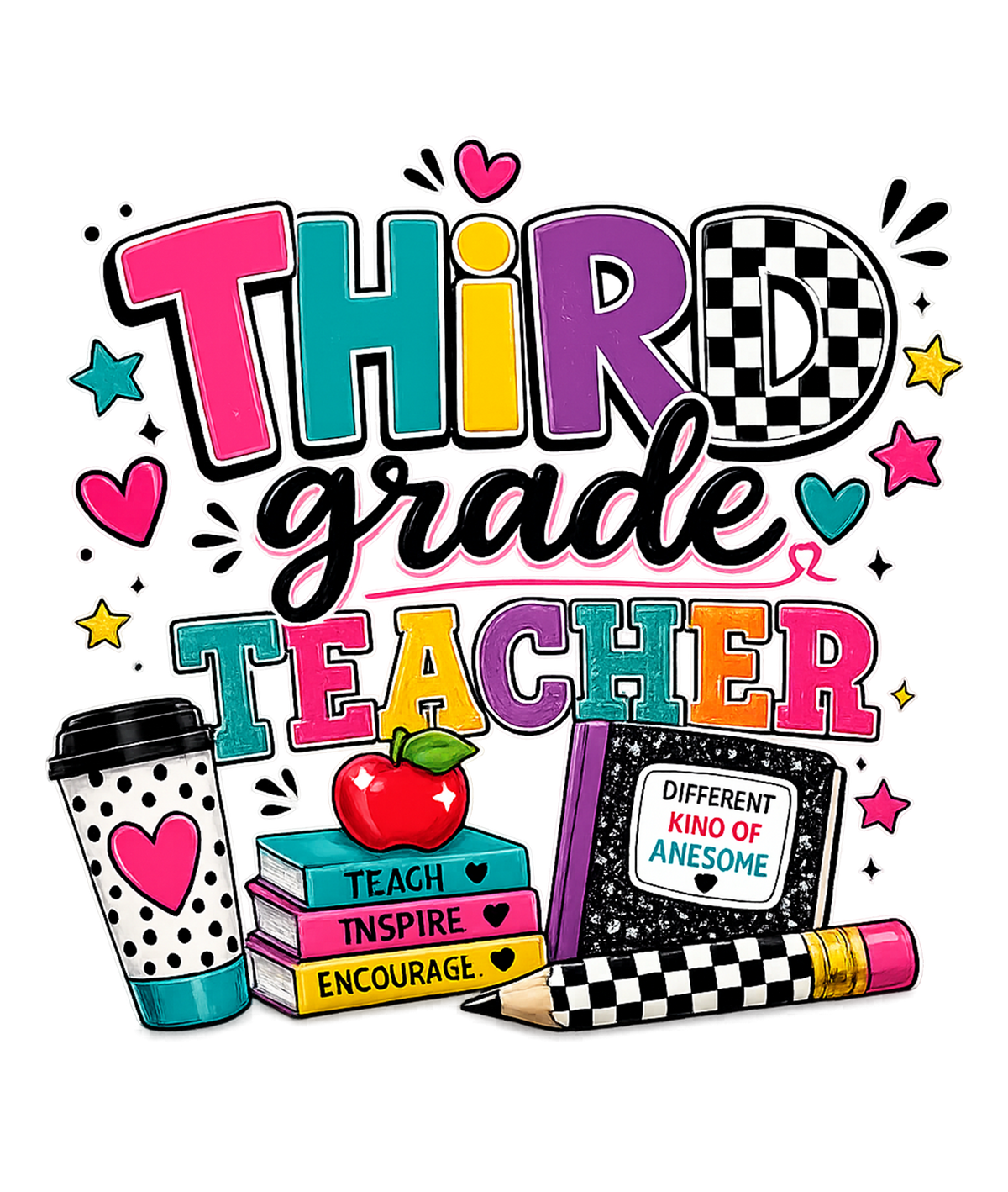 Smiley Teacher (Kinder-5th +Sped)
