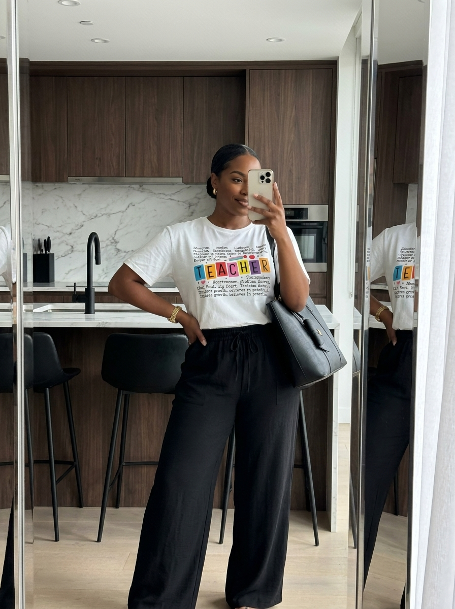 Teacher Word Art Shirt